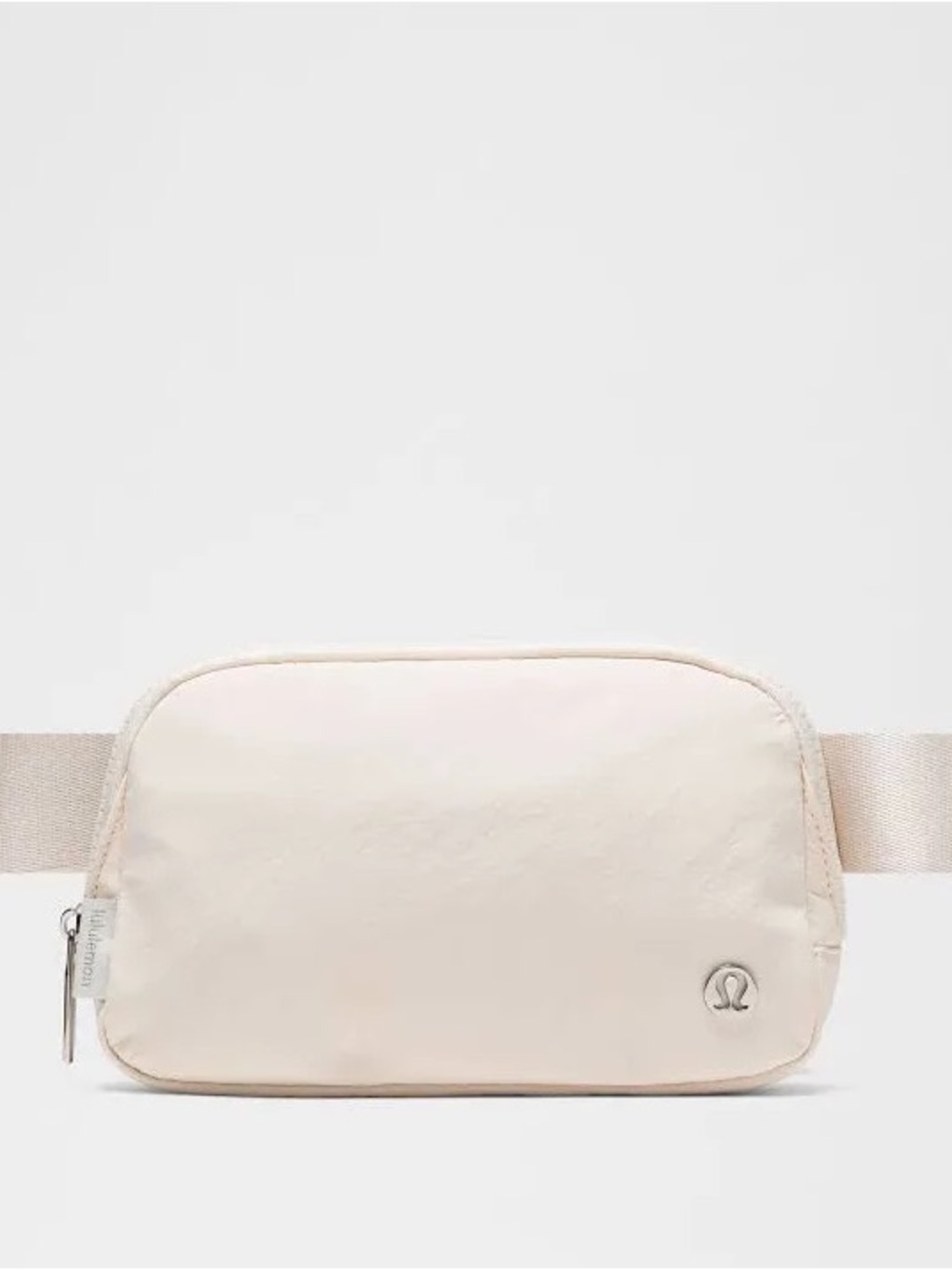lululemon athletica cream waist pack
